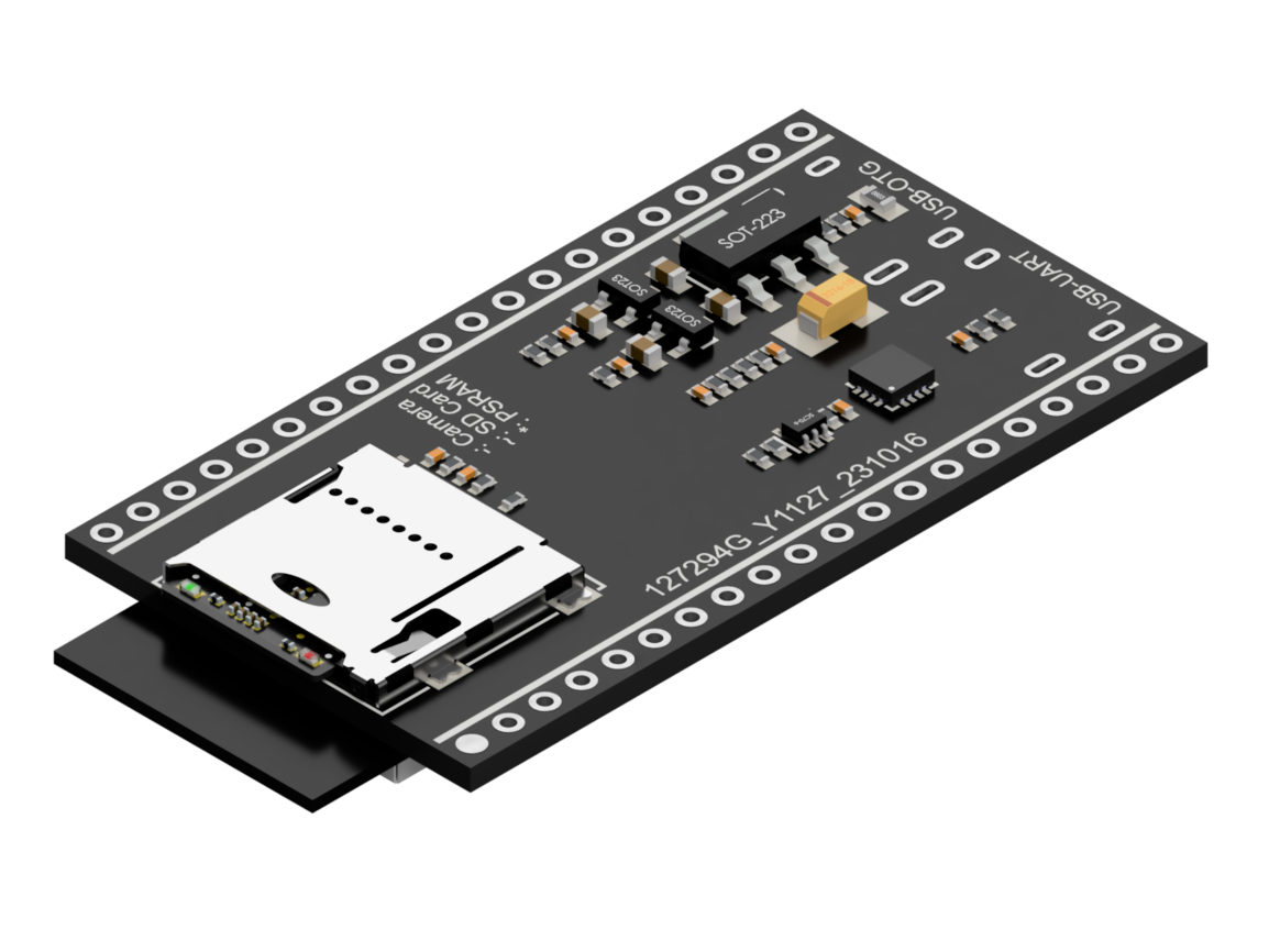 C0-microSD on microcontroller